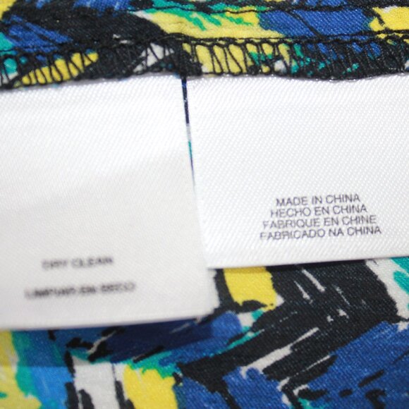 #352 Kasper Multicolored Dressy Tank Size 2X - Picture 8 of 8